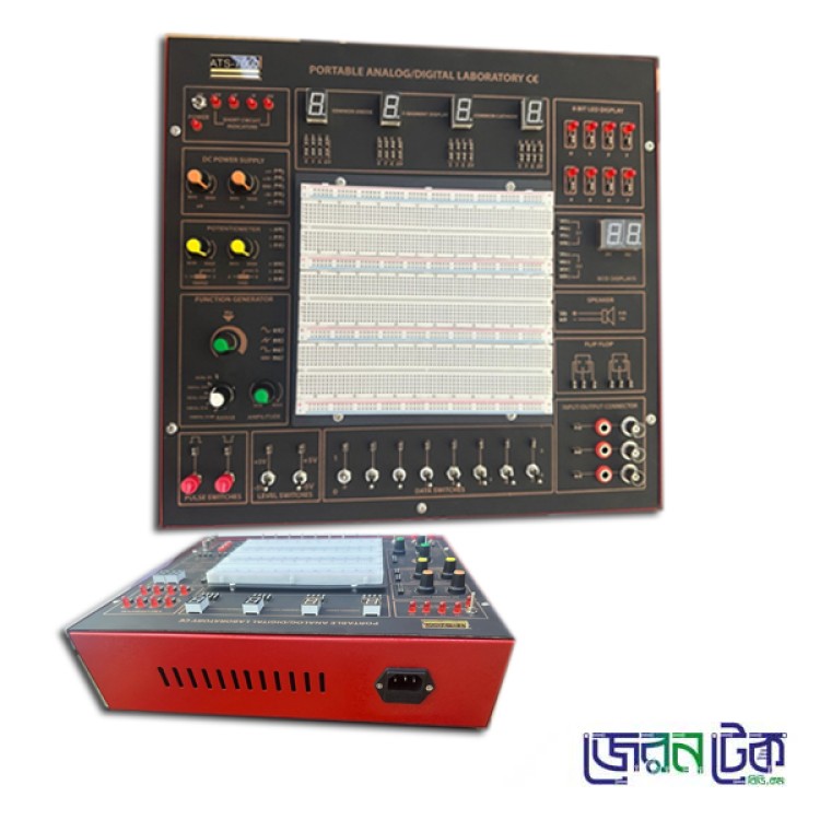 Portable Analog Digital Logic Laboratory Trainer Board.