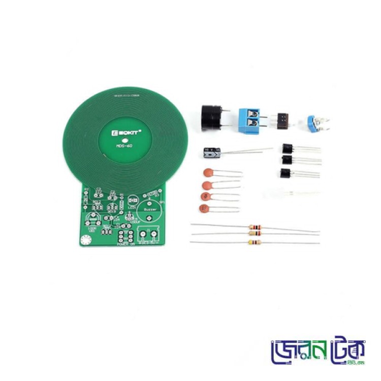 DIY Kit Metal Detector Kit Electronic Kit DC 3V-5V 60mm Non-contact Sensor Board Module DIY