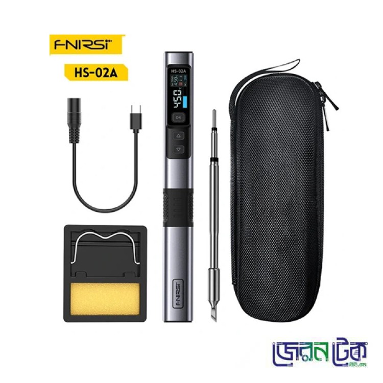 FNIRSI HS-02A Smart Digital Intelligent  Soldering Iron