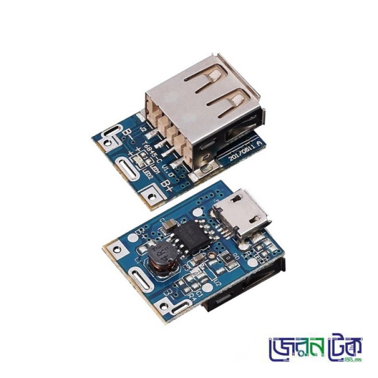 Mini Power Bank Circuit Step Up Protection Board 5V