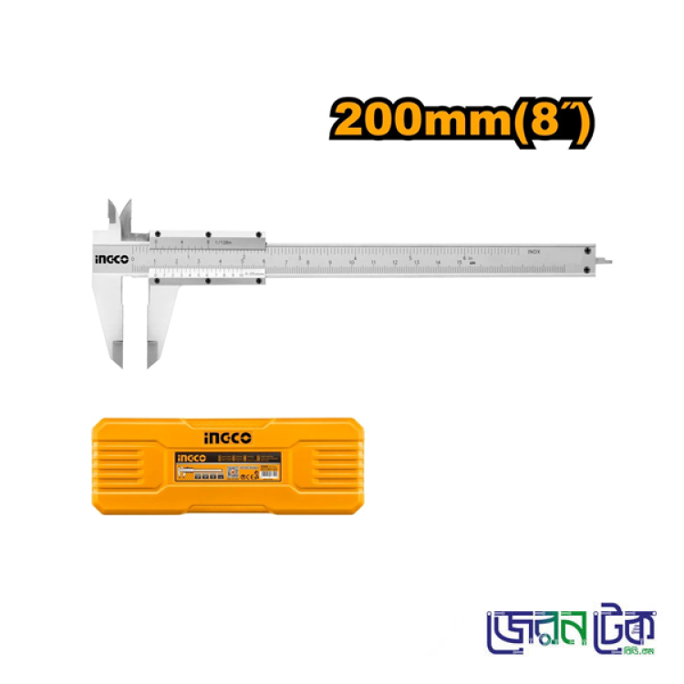 VERNIER CALIPER 8″ INGCO-HVC01200