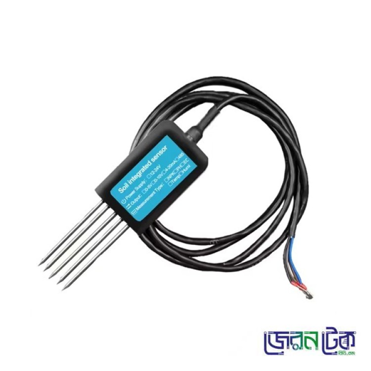 Soil Integrated Sensor-7 in 1 RS485 Ec pH NPK TDS Temperature Soil Moisture Meter