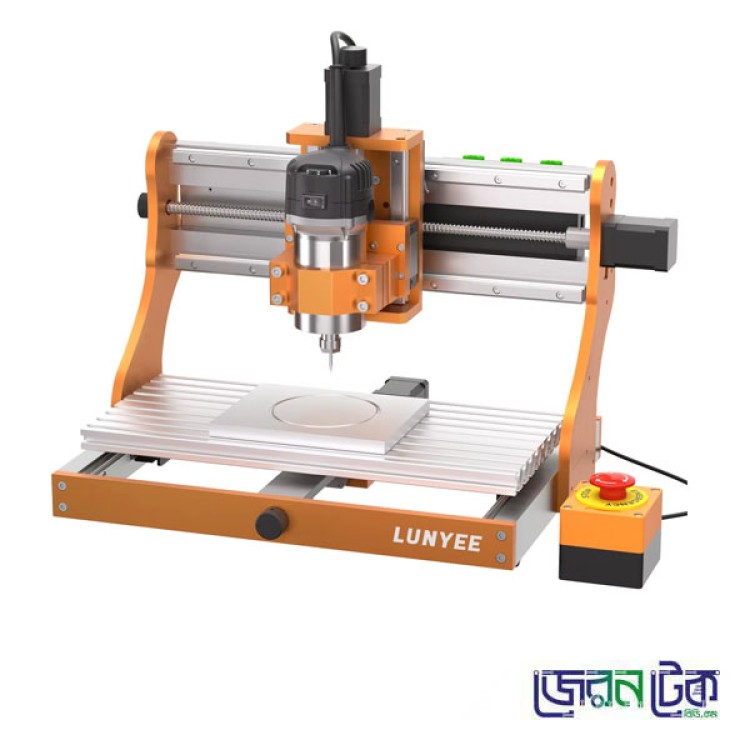 LUNYEE 3020 Nova Desktop CNC Router with 800W Trim Router Spindle for Wood Acrylic Aluminum Engraving and Milling