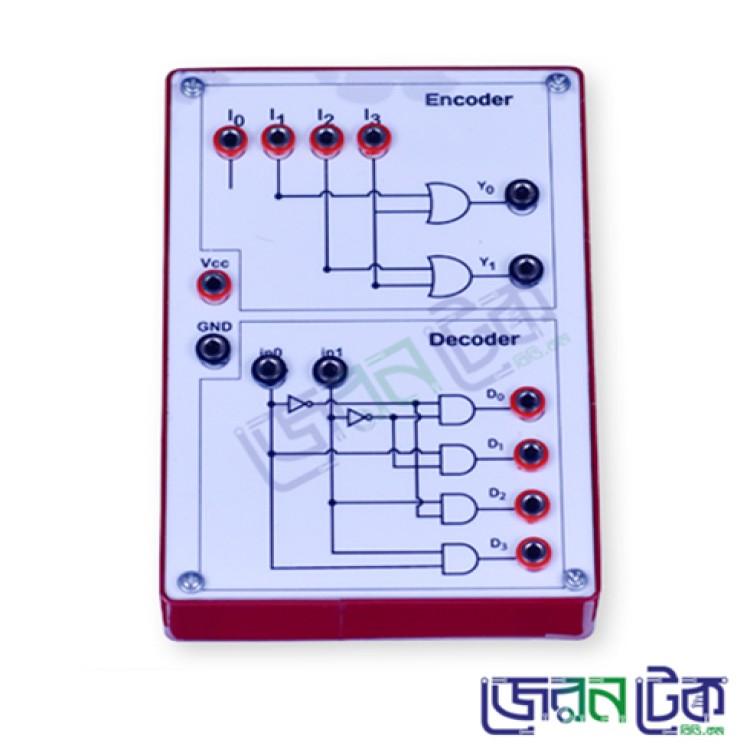 Encoder Decoder Digital Trainer Board Module_DM-07