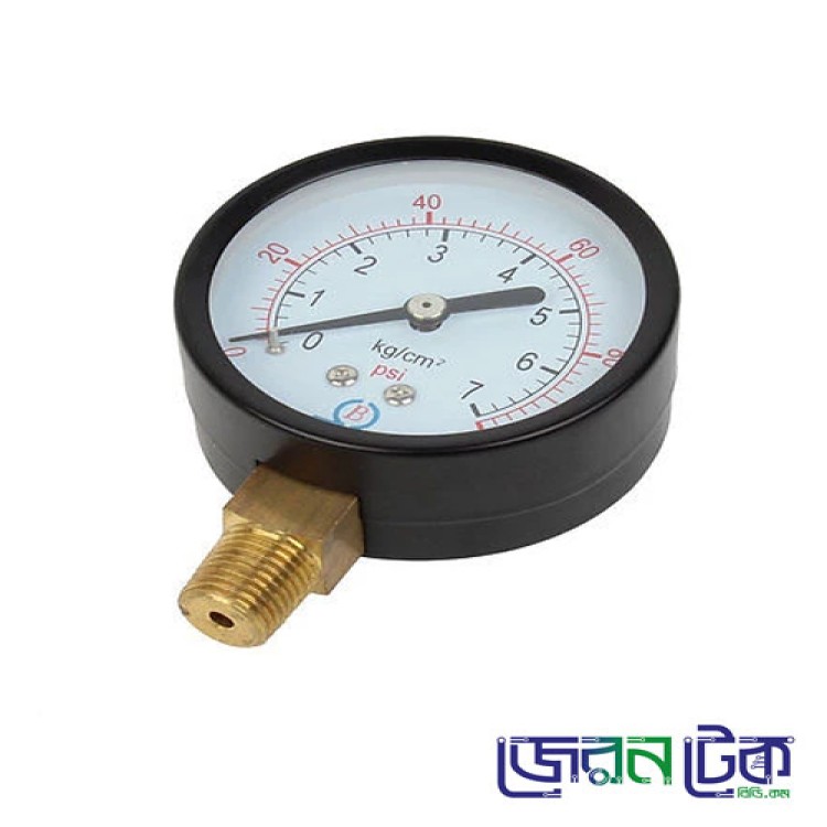 Air pointer pressure gauge meter_0-7kg 100 psi
