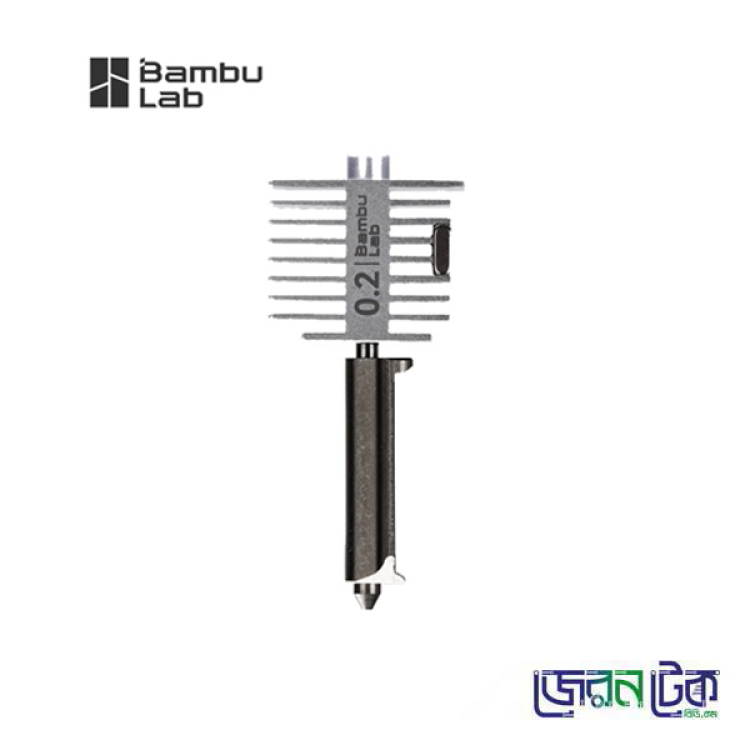 0.2mm Hotend Kit Brass Nozzle for Bambu Lab A1/A1 Mini 3D Printer