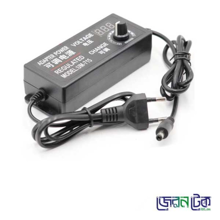 DC 3V-24V 5A Adjustable AC To DC Power Adapter/DC Voltage Regulated Adapter.