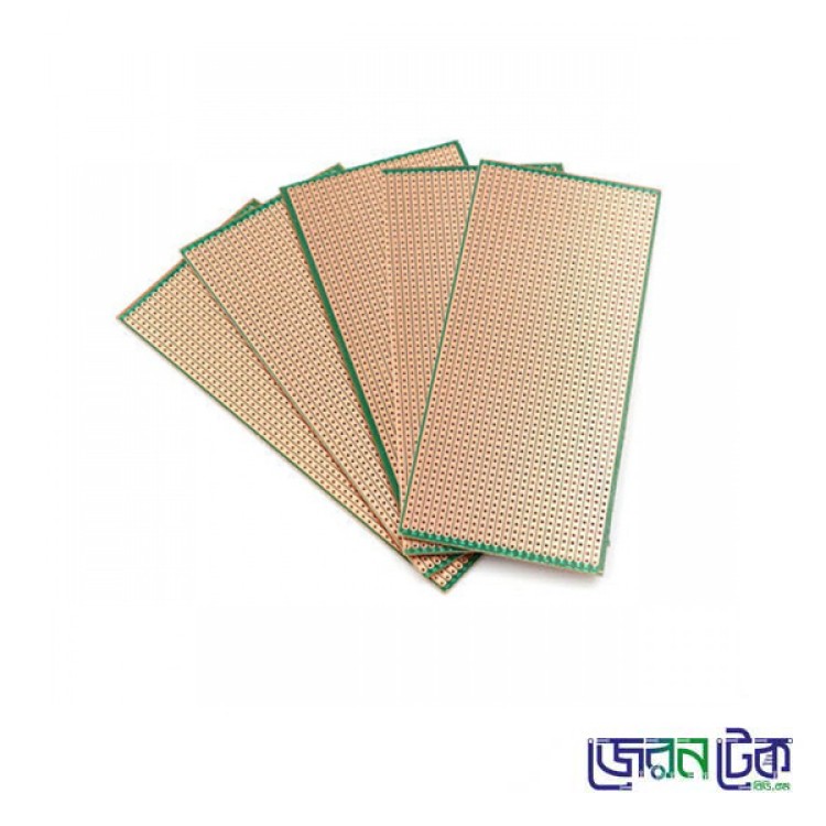 Line Short Dot Vero Board 56*24 Hole Single Side Copper-14.5cm x 6.5cm