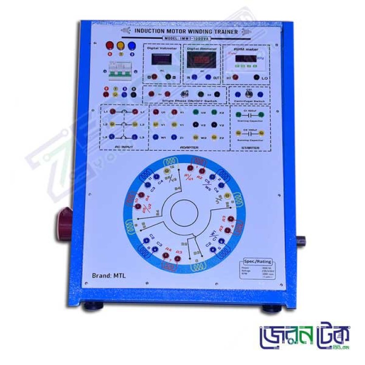 Induction Motor Winding Trainer.